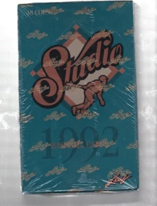 1992 Leaf Studio Factory Sealed Baseball Wax Box - 48 Packs!! - Picture 1 of 1