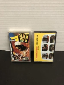 OLD SCHOOL HIP HOP Cassette Bundle - A Tribe Called Quest & Slick Rick - Picture 1 of 12