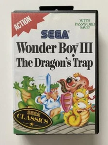 Wonder Boy III The Dragon's Trap Sega Master System AC GC PAL - Imagen 1 de 12