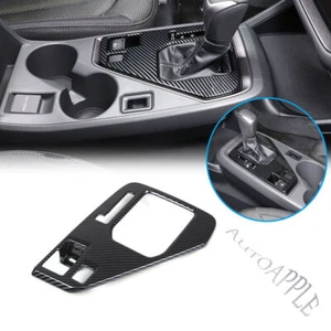 Cubierta de accesorios de moldura de panel de engranajes de coche de carbono ABS para Subaru Crosstrek 2023-2024 - Imagen 1 de 10