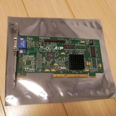 Number Nine SR9 01-338106-121 Rev C Savage 4 AGP 16MB SGRAM VGA DVI - Tested 06 - Image 1 of 4