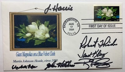 2004 SACRAMENTO FDC COVER SIGNED BY SEVERAL PEOPLE FROM FDC COMMITTEE - Image 1 of 4