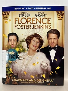 Florence Foster Jenkins (Blu-ray/DVD Combo, 2016) - With Slipcover - Picture 1 of 4