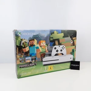 Xbox One S Minecraft Edition Leerkarton 500GB mit Schaumstoffeinlagen gebraucht (Leerkarton) - Bild 1 von 7