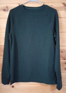 Goodfellow & co. Camisa Top Informal Gruesa Verde Oscuro Manga Larga Talla Pequeña - Imagen 1 de 4