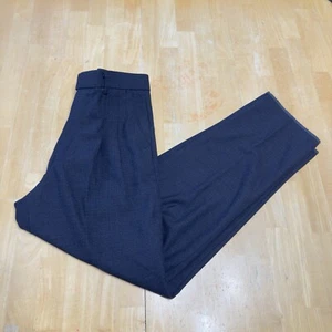 Dolce & Gabbana Men’s Dress Pants Trousers Navy Blue Pleated Classic Size 28x29 - Picture 1 of 12