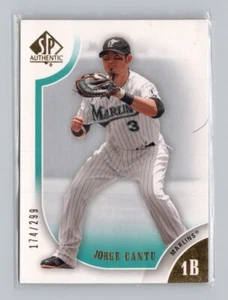 2009 SP Authentic #104 Jorge Cantu /299 Gold - Picture 1 of 2
