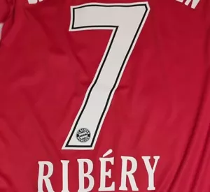 FC Bayern München Flock Beflockung Ribery 7 von 2010/11 Sammlungsauflösung A0063 - Bild 1 von 1