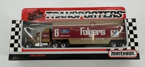 Matchbox SuperStar Transport Ford #6 Mark Martin Folgers Roush Valvoline Racing - Picture 1 of 7