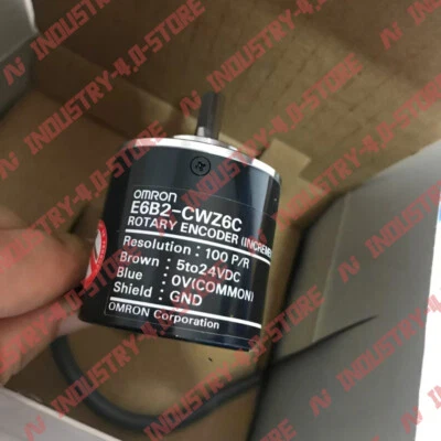 1PCS New Omron E6B2-CWZ5B 100P/R Rotary Encoder - Image 1 of 3