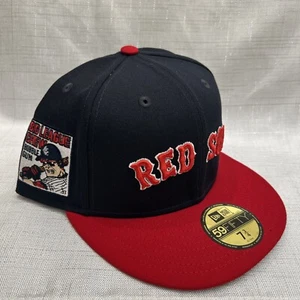 RARE New Era x Big League Chew Boston Red Sox Fitted Hat Size 7 3/4 With LE Pin - Picture 1 of 7