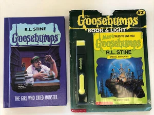 LOT Goosebumps Special Edition: More Tales to Give You Goosebumps Book & Light - Picture 1 of 12