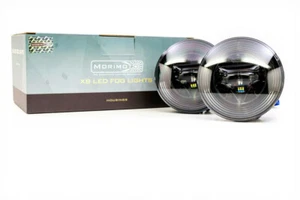 Morimoto XB LED 4" Round Fog Light Set For 2007-2014 Ford Mustang GT500 & Escape - Picture 1 of 8