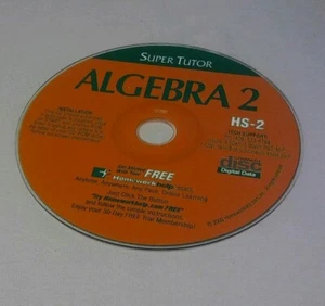 Super Tutor Algebra 2 CD ROM (2003) - Picture 1 of 1