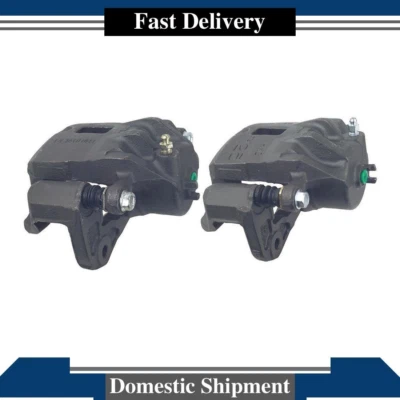 Front Left + Right Brake Calipers & Bracket 2PCS For 1999-2003 Hyundai Sonata - Image 1 of 4