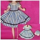 Vintage 1958 Betsy McCall Doll Schoolgirl Dress & Panties VGC Factory Flaw