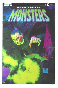 Monsters #2 casi nuevo (9,6) 2025 -🔥 Mark Spears🔥***1ª impresión***Cubierta B - Imagen 1 de 2