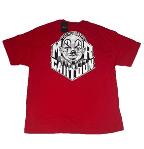 Camiseta de Bolsillo The Hundreds Mister Gráfico de Dibujos Animados en Rojo Talla 2XL ¡Nueva Con Etiquetas! - Imagen 1 de 8