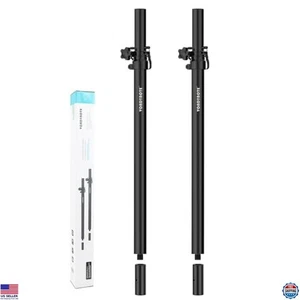 Set 2 poli altoparlanti regolabili per supporti subwoofer M20 e 35 mm, prolunghe - Foto 1 di 7