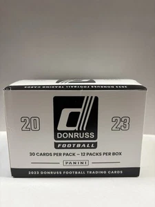 2023 PANINI DONRUSS NFL CELLO FAT PACK BOX NEW STROUD RC? 12 Packs - Picture 1 of 2