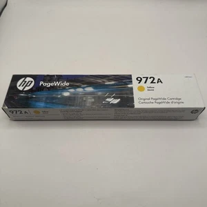 HP 972A inchiostro giallo L0R92AN per PageWide 377 452 477 552 557 scatola originale sigillata - Foto 1 di 2