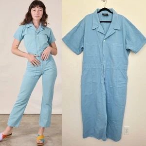Tuta Big Bud Press manica corta utility bambino blu più donna 5XL Petite - Foto 1 di 13