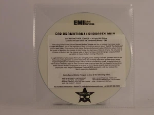 SACRED MOTHER TONGUE A LIGHT WILL SHINE (E94) 1 Track Promo CD Single also Plast - Imagen 1 de 7