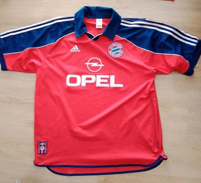 Rarität! FC Bayern Opel Adidas Trikot XL 1999/2000 - Bild 1 von 4