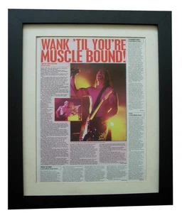 RED HOT CHILI PEPPERS+BRIXTON+LIVE+POSTER+FRAMED ORIGINAL 1995+FAST WORLD SHIP - Imagen 1 de 8