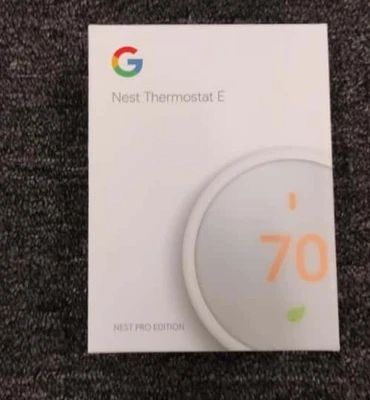 Nest Thermostat E T4001ES Programmable Thermostat - White, OBN, A2 - Image 1 of 3