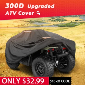 300D Heavy Duty ATV Cover Storage For Polaris Sportsman 450/570/850/800/500 XP - Picture 1 of 13