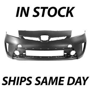 NEW Primered - Front Bumper Cover Fascia for 2012 2013 2014 2015 Toyota Prius - Picture 1 of 10
