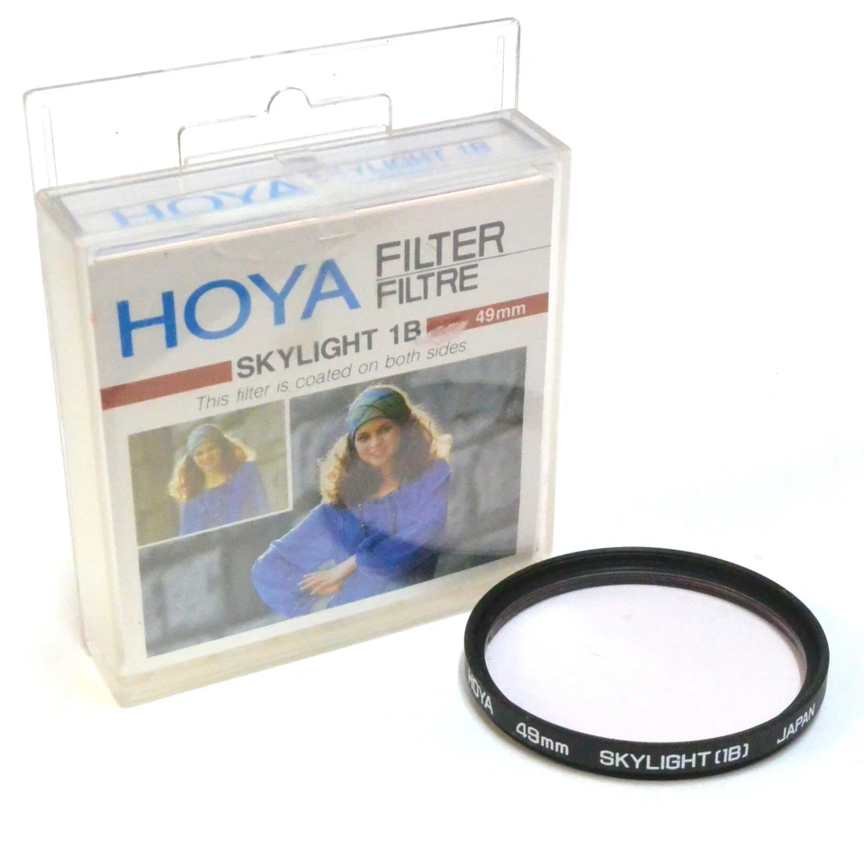 Camera Lens Filter - Hoya 49mm Skylight 1B - Image 1 of 1