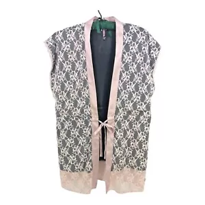 Abito donna Victorias Secret taglia 34A nero rosa chiaro pizzo cintura senza maniche - Foto 1 di 8