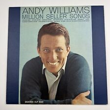Andy Williams Million Seller Songs Cadence CLP 3061 -1962 Vinyl LP Record