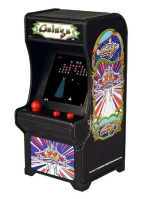 SUPER IMPULSE Llavero consola Tiny Arcade Galaga recreativa 100% funcional