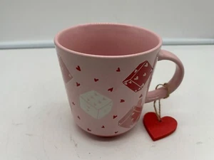 Prima Design Ceramic 18oz Valentine Dice Coffee Mug BB01B27028 - Picture 1 of 9