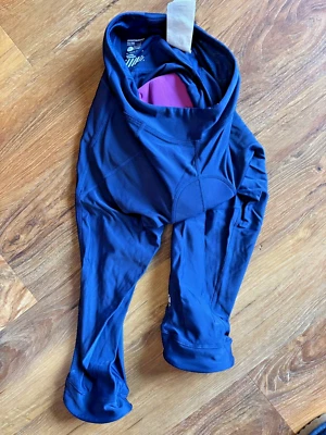 Bontrager Vella Women's 3/4 Tight Cycling Knickers SIZE XS Navy Blue - Image 1 of 3