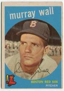 1959 Topps #42 Murray Wall Boston Red Sox - Bild 1 von 2