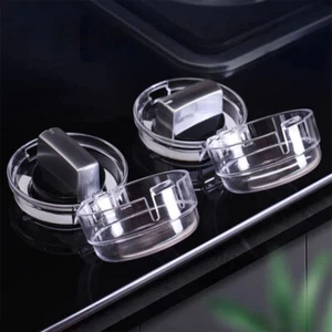 Baby Safety Oven Lock Lid Gas Stove Knob Covers Home Kitchen Switch Protection - Picture 1 of 17
