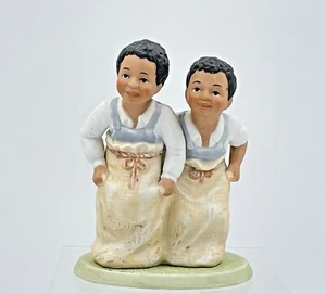 Figura de porcelana Children Of The Dream Potato Sack Race 1994 - Imagen 1 de 5