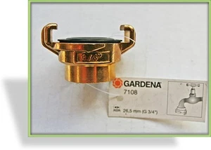 Gardena, Schnellkupplungs-Gewindestück, 7108, Neu, 3/4 " - Bild 1 von 1