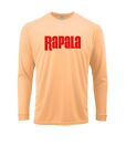 RAPALA Fishing T-Shirt Long Sleeve UPF 30 50 UV Sun Protection Peach