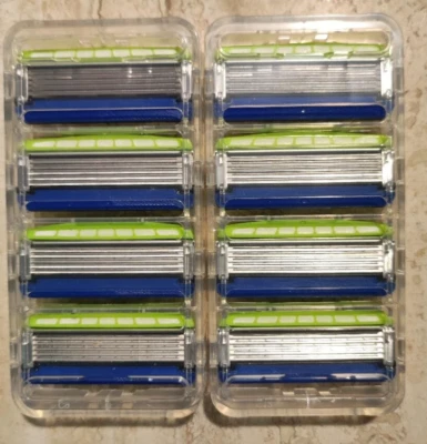 wilkinson sword hydro 5 sensitive razor blades, new, 8 pieces without original packaging - Image 1 of 4