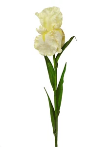 (00968) Artificiale Fiore Individual Arcobaleno Irideae Giglio di Spagna Satin - Picture 1 of 1