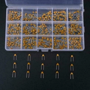 500 10Valore 1NF(102)-68NF(683) Condensatore Disco Ceramico Monolitico Assortimento MLCC - Foto 1 di 2