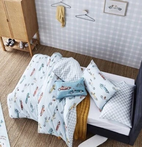 Adairs Kids Speed Raceway Quilt Cover Set (QUEEN)+ 2 Pillowcase BNIP - Picture 1 of 4