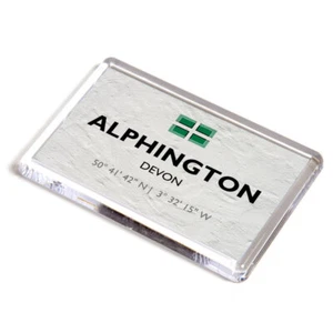 FRIDGE MAGNET - Alphington, Devon - Lat/Long SX9189 - Picture 1 of 1
