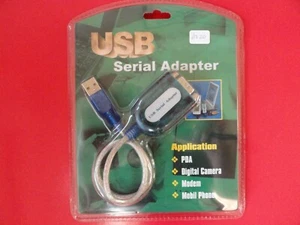 USB Serieller Adapter 9 Pin New Old Stock in OVP - Bild 1 von 8