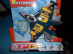 MATCHBOX SKY BUSTER POLICE JET - Picture 1 of 3